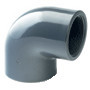 PVC-U Metric Pressure Fittings Plain/Threaded (BSP) - 90° Elbow