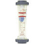 PVC-U Manual Valves - Variable Area Flowmeter - Standard Pattern - Trogamid Tube - Stainless Steel Float - EPDM Seals