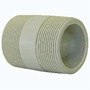 PP Beige Imperial Pressure Fittings  - Threaded - Nipple PN6