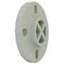 PP Beige Metric Pressure Fittings - Socket Fusion - Blank Flange - Universal PN10