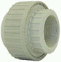 PP Beige Imperial Pressure Fittings  - Threaded - Union PN6