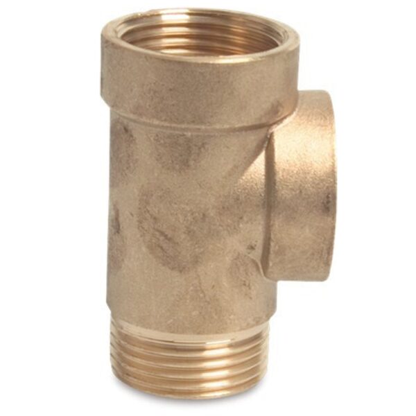 Brass Connection Tee - Image 2