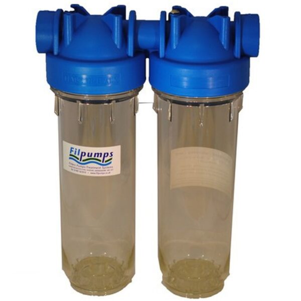 10" Twin (Duplex) Filter Housing
