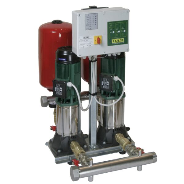 DAB 2 KVC Sets with 2 Vertical Multistage Centrifugal Pumps
