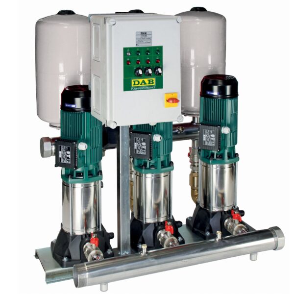 DAB 3 KVC Sets with 3 Vertical Multistage Centrifugal Pumps