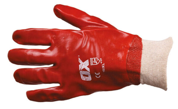 Ox PVC Knitwrist Gloves - Image 2