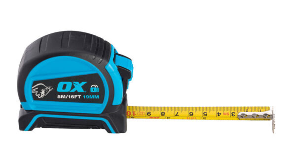 Ox Pro Dual Auto Lock Tape Measure - various sizes - Image 7