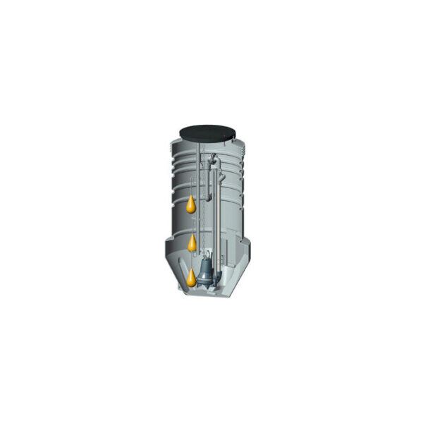 Grundfos Prefabricated Pumping Stations 1000mm Diameter - Image 2