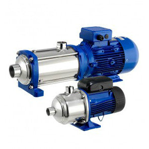 Lowara Horizontal Multistage Pumps in AISI 316 Stainless Steel - Series e-HM..N Single phase (230/1/50) 5 HM