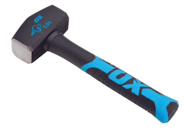Ox Trade Fibreglass Club Hammer 2.5lb/1.13kg