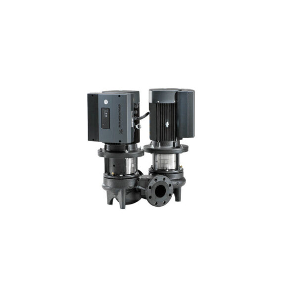 Grundfos TPED Single Stage Twin Head In Line Series 1000 Pumps 2 Pole Complete With 2900 RPM Variable Speed Electric Motor 380-480/500v 3ph 50Hz (GQQE) - Image 2