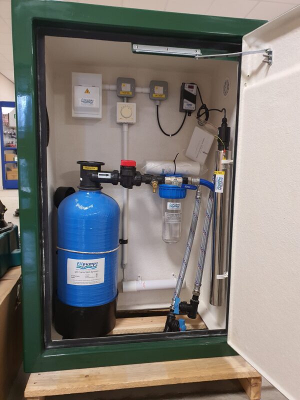 GRP Packaged Treatment Kiosk, Pre-filter, pH & U.V. - 20LPM - Image 4