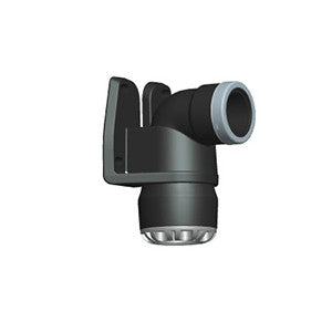 Plasson Normal Gauge Wall Plate Elbow